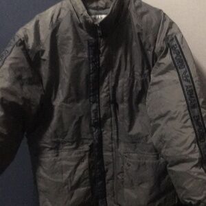 Emporio Armani down bomber jacket , size medium .